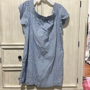 EUC Linen Blend J. Crew Factory Dress Size 20